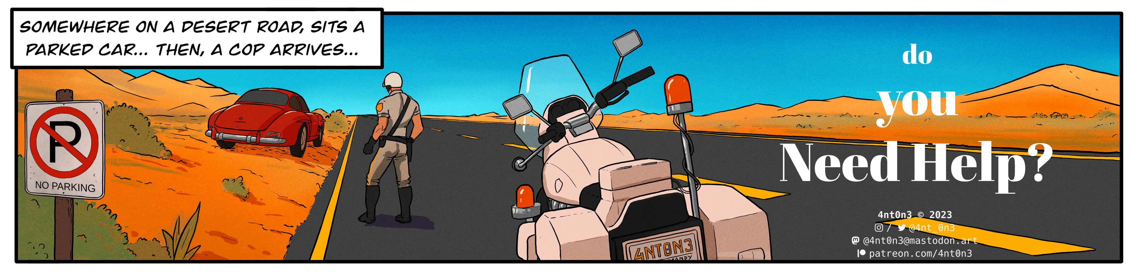 [4nt0n3] Dany and Officer Hammer – Do You Need Help [Eng] — 001