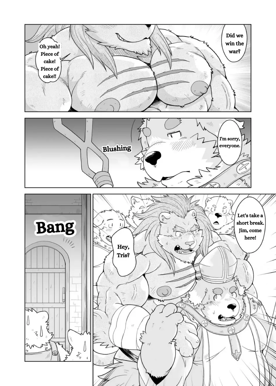 [Bear Tail (Chobikuma)] MercenaryxPriest ×傭兵と司祭 [Eng] — 005