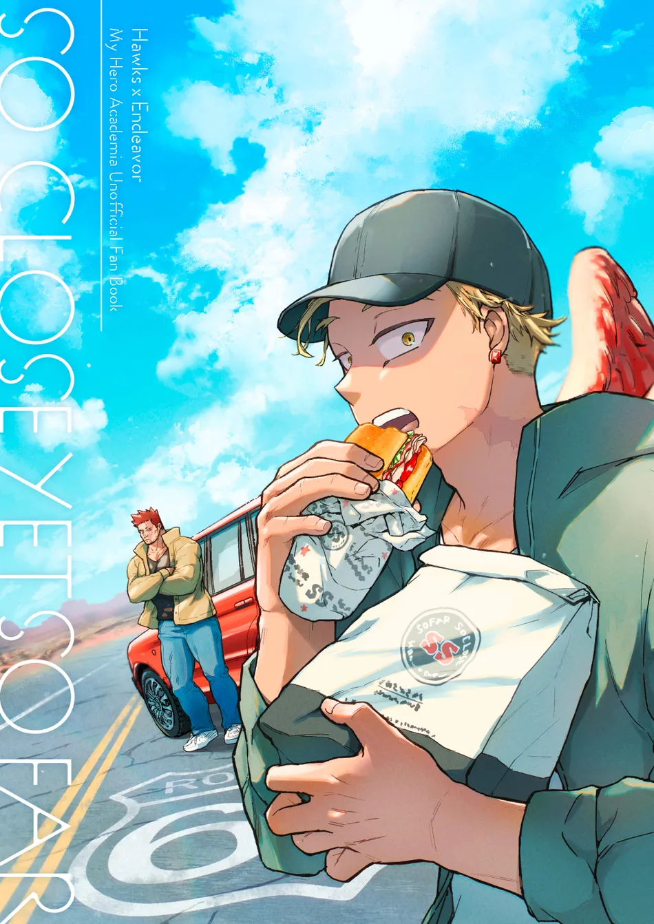 [sakanagi] Hawks x Endeavor American trip WEB Reprint – My Hero Academia DJ [JP] — 001