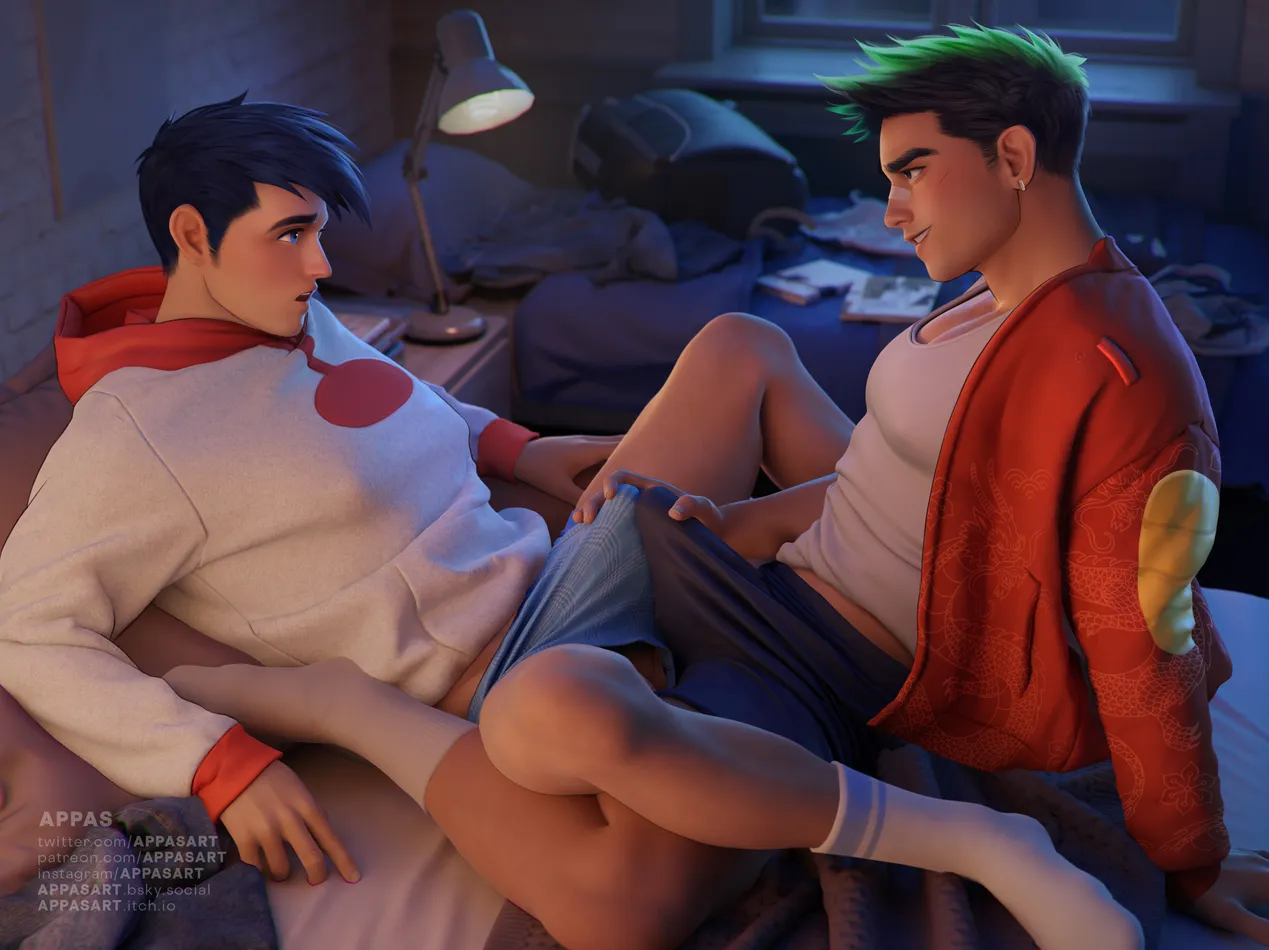 [Appas] College Jake X Danny — 001