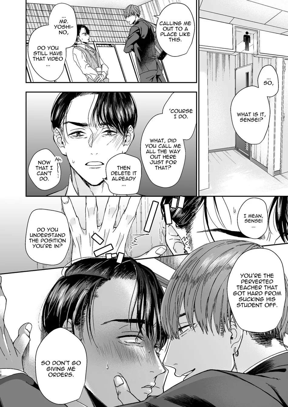 [Kamaboko Teishoku (Kyomu-chan)] No way a Playboy Teacher like me could get Sexually Disciplined and Femcorrupted by my Student! [Eng] — 018