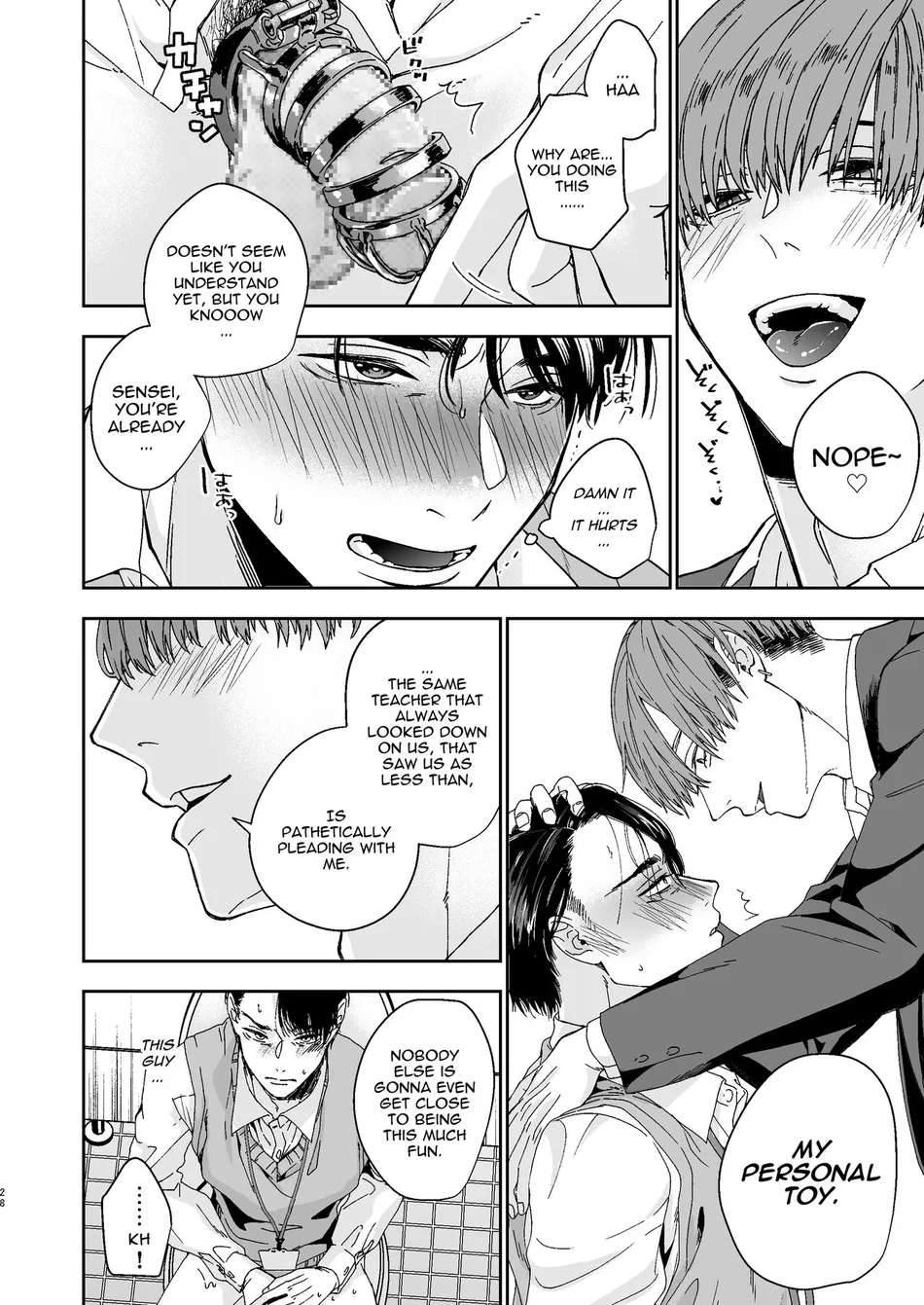 [Kamaboko Teishoku (Kyomu-chan)] No way a Playboy Teacher like me could get Sexually Disciplined and Femcorrupted by my Student! [Eng] — 028