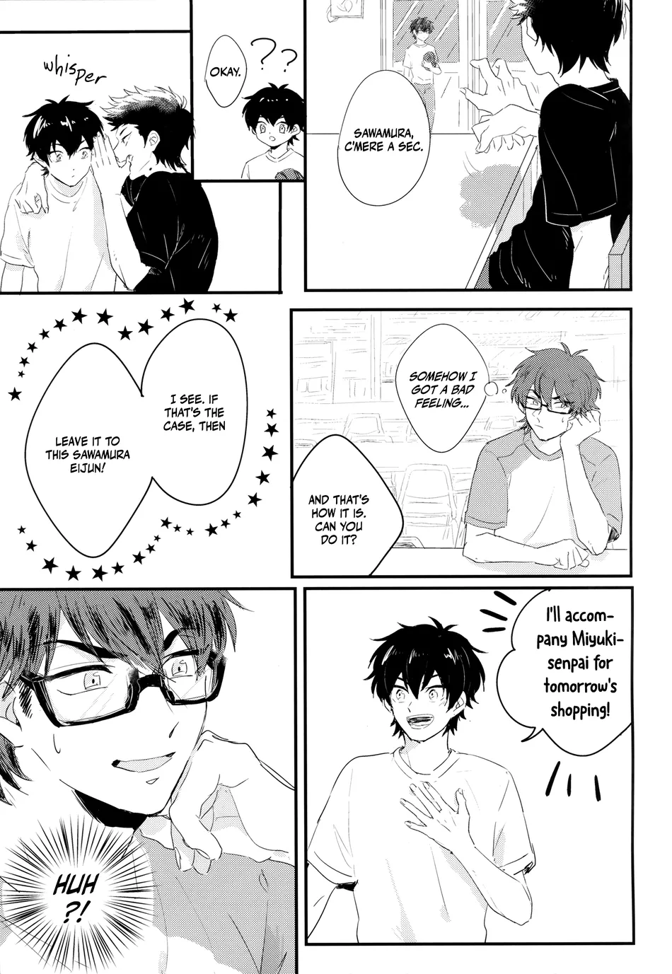 [Tsukinowa (Yoko)] Special Blend For You – Daiya no Ace dj [Eng] — 006