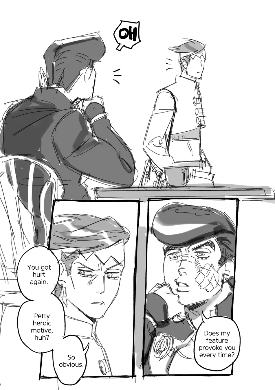 [ENAGA] Dinnertime? – Jojo’s Bizarre Adventure DJ [Eng] — 001