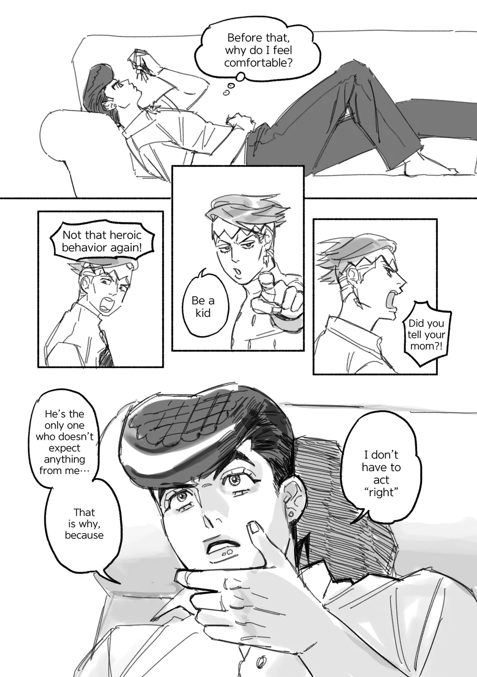 [ENAGA] Dinnertime? – Jojo’s Bizarre Adventure DJ [Eng] — 012