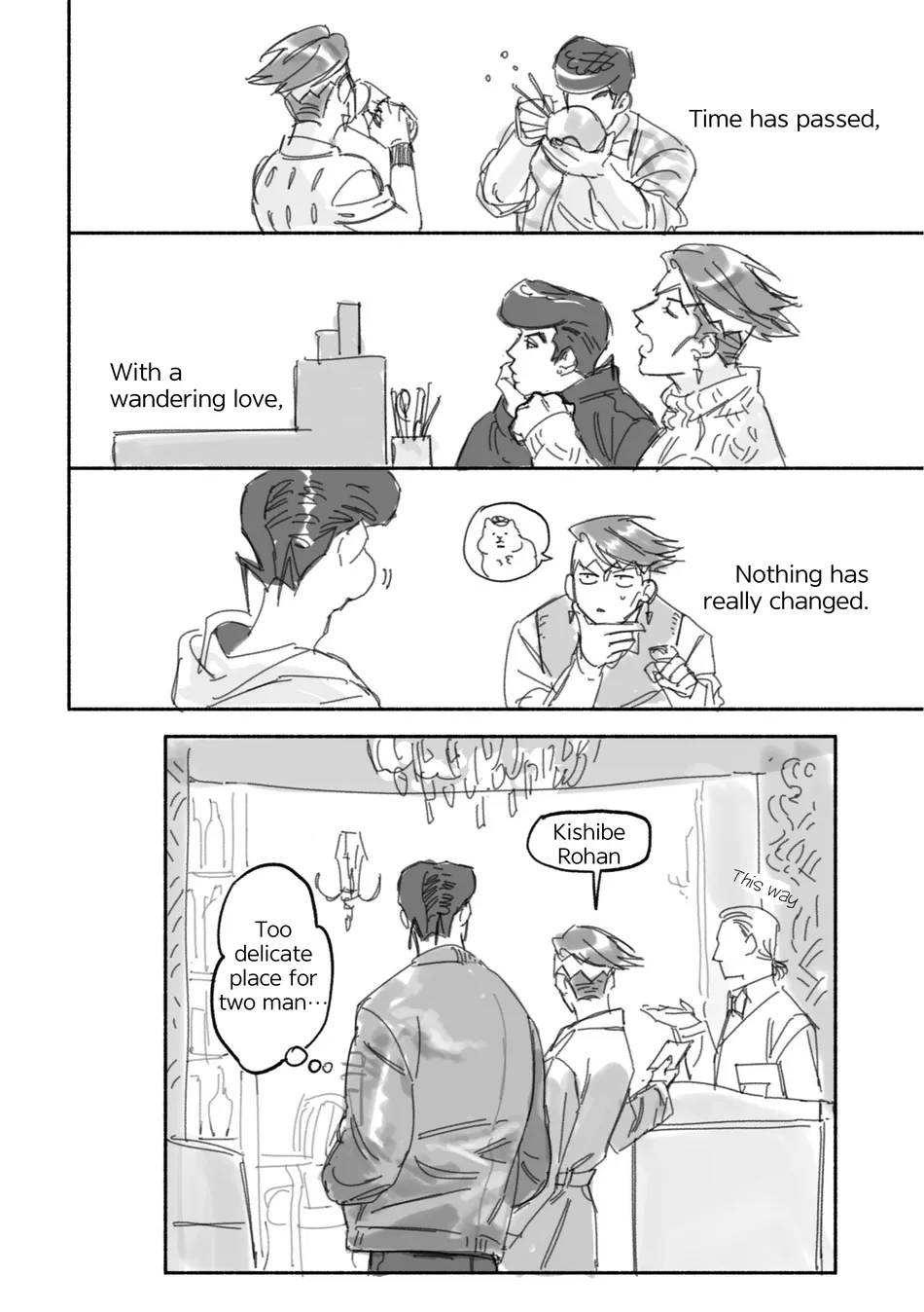 [ENAGA] Dinnertime? – Jojo’s Bizarre Adventure DJ [Eng] — 015