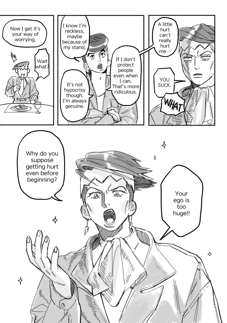 [ENAGA] Dinnertime? – Jojo’s Bizarre Adventure DJ [Eng] — 018