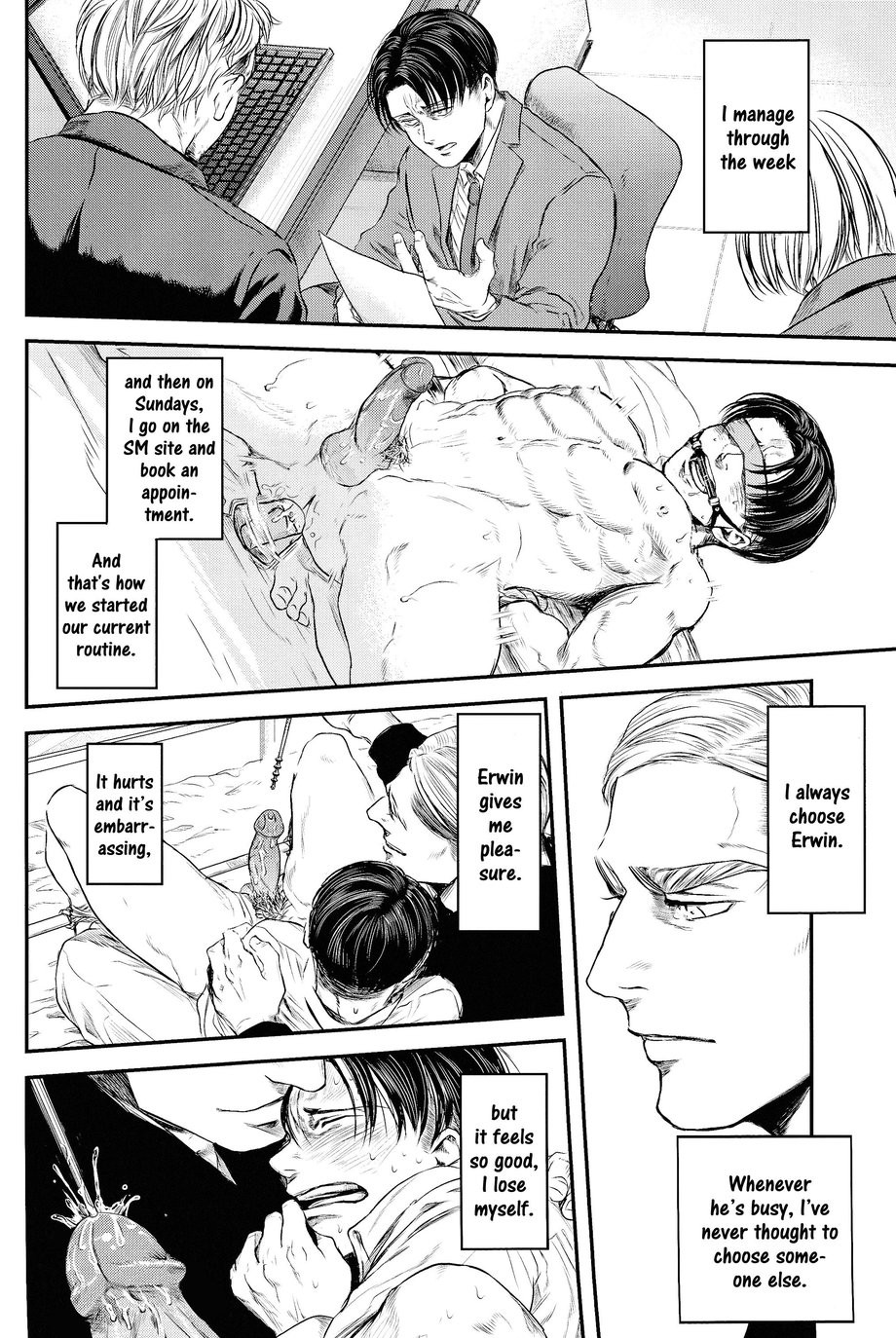 [13A 太] Shingeki no Kyojin dj – Secret [Eng] — 019