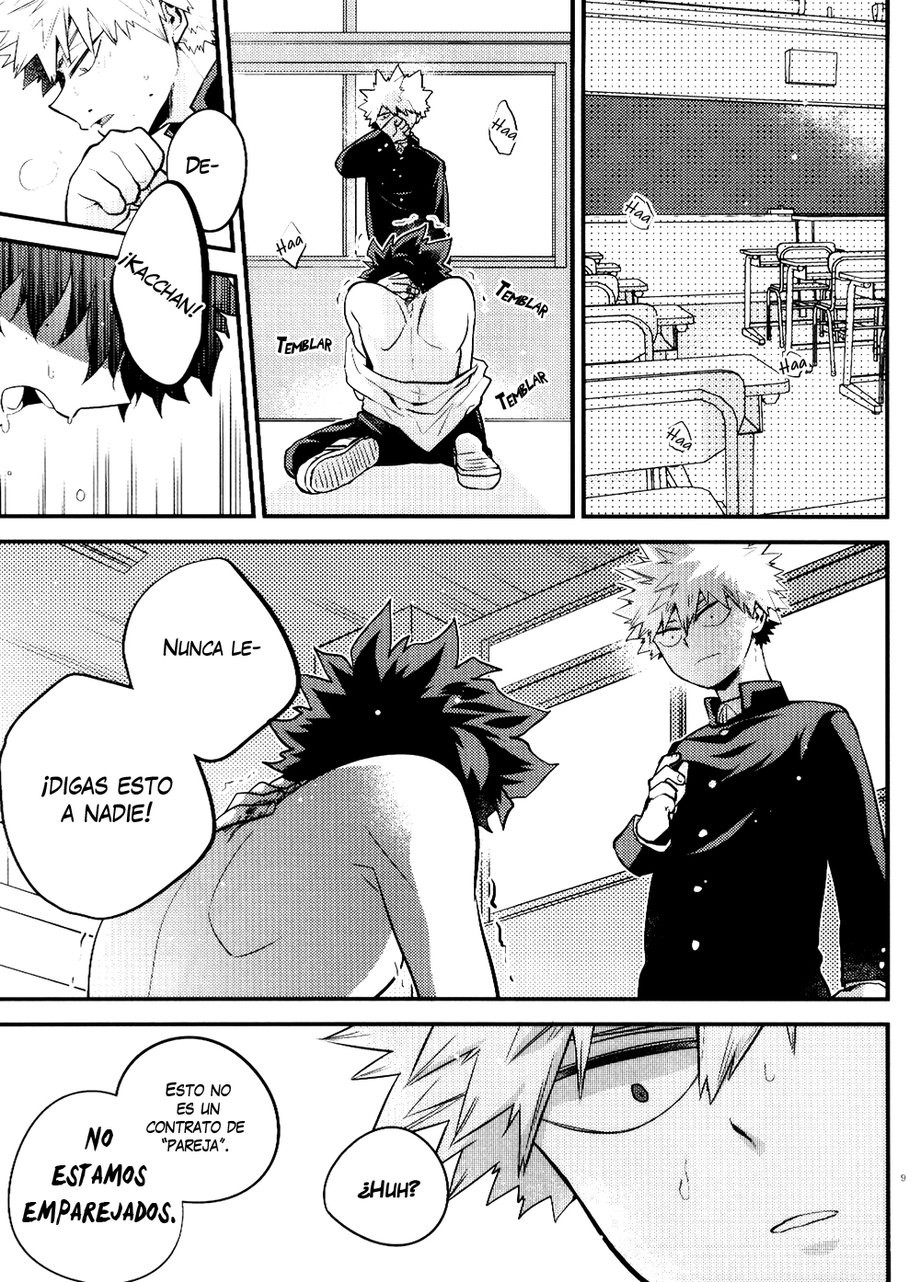 [I＠BOX (Amano itsuku)] Kanraku Destiny – Boku no hero academia [ESP] — 010