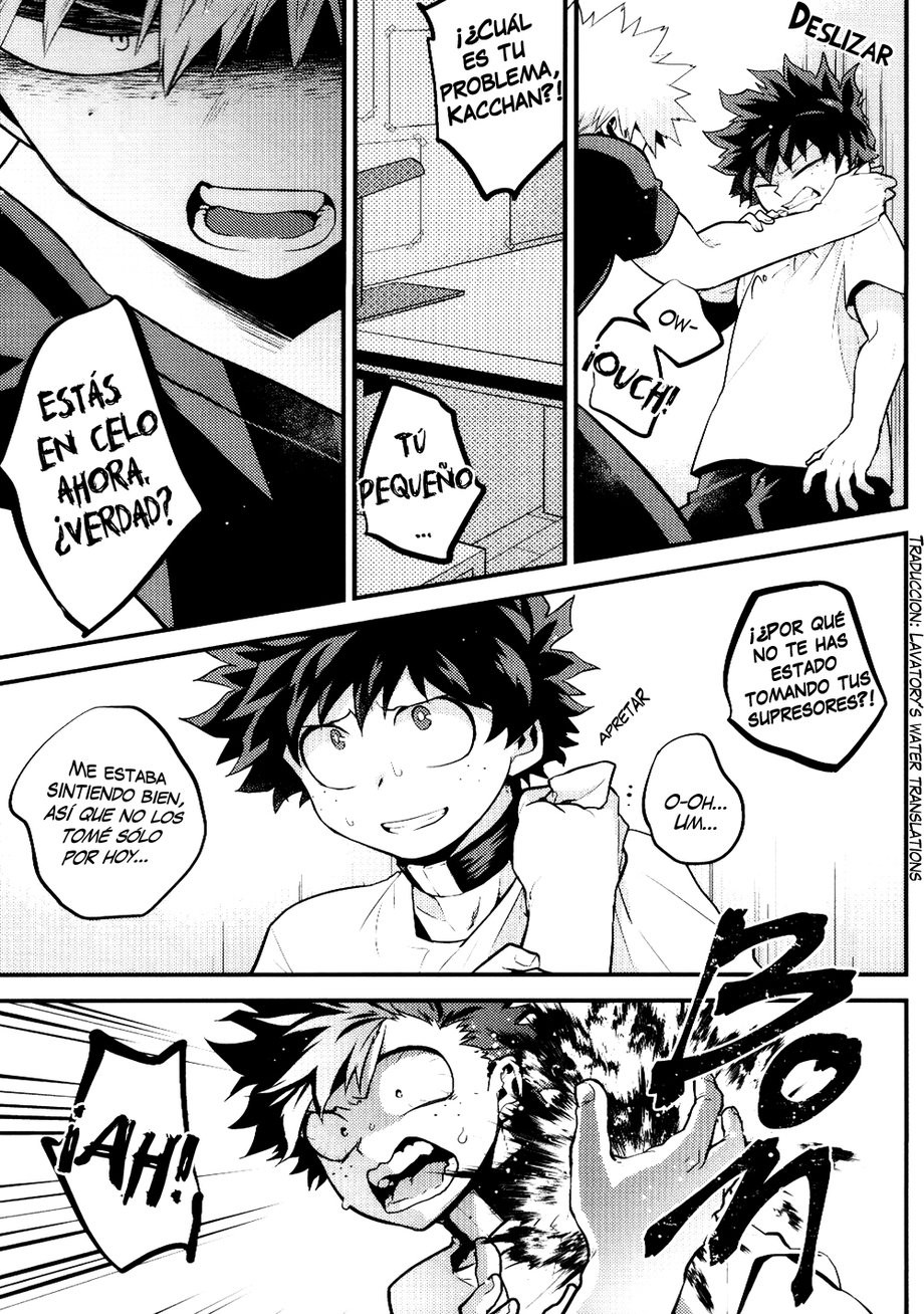 [I＠BOX (Amano itsuku)] Kanraku Destiny – Boku no hero academia [ESP] — 016