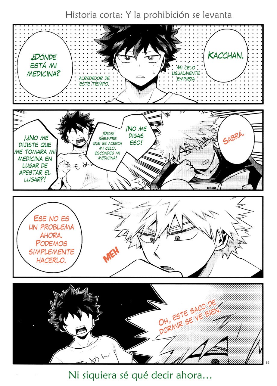 [I＠BOX (Amano itsuku)] Kanraku Destiny – Boku no hero academia [ESP] — 070