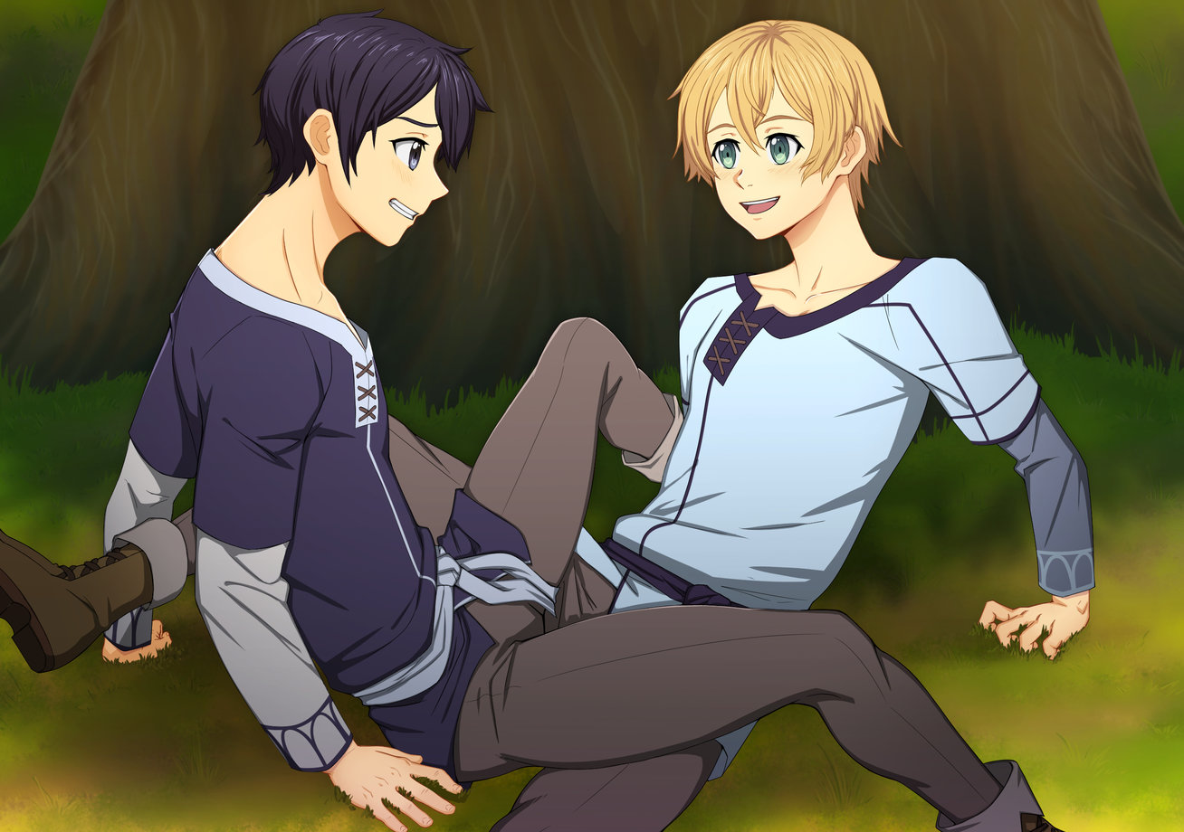 [Suiton00] Sword Art Online – Kirito X Eugeo #1 — 001