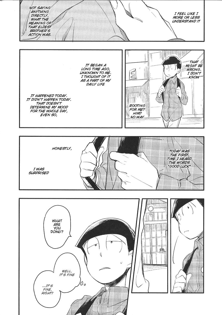 [komiyato] Happiness doesn’t come walking – Osomatsu-san dj [Eng] — 011