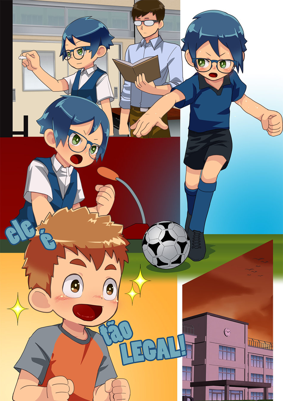 [AutumnSnow] Class After Class [Portuguese] — 003