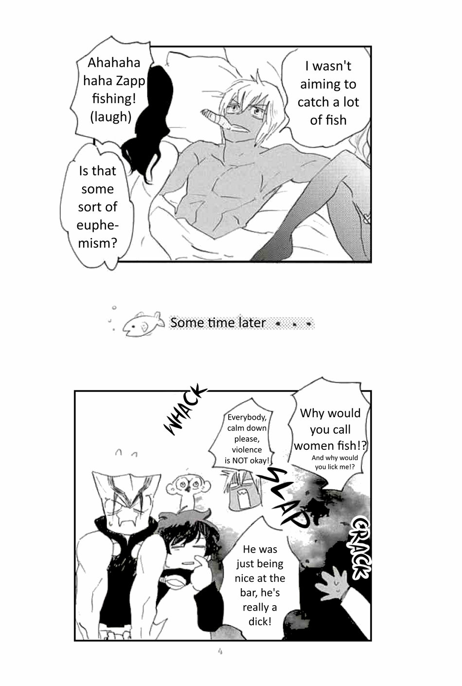 Go to Fishing – Kekkai Sensen dj [Eng] — 002
