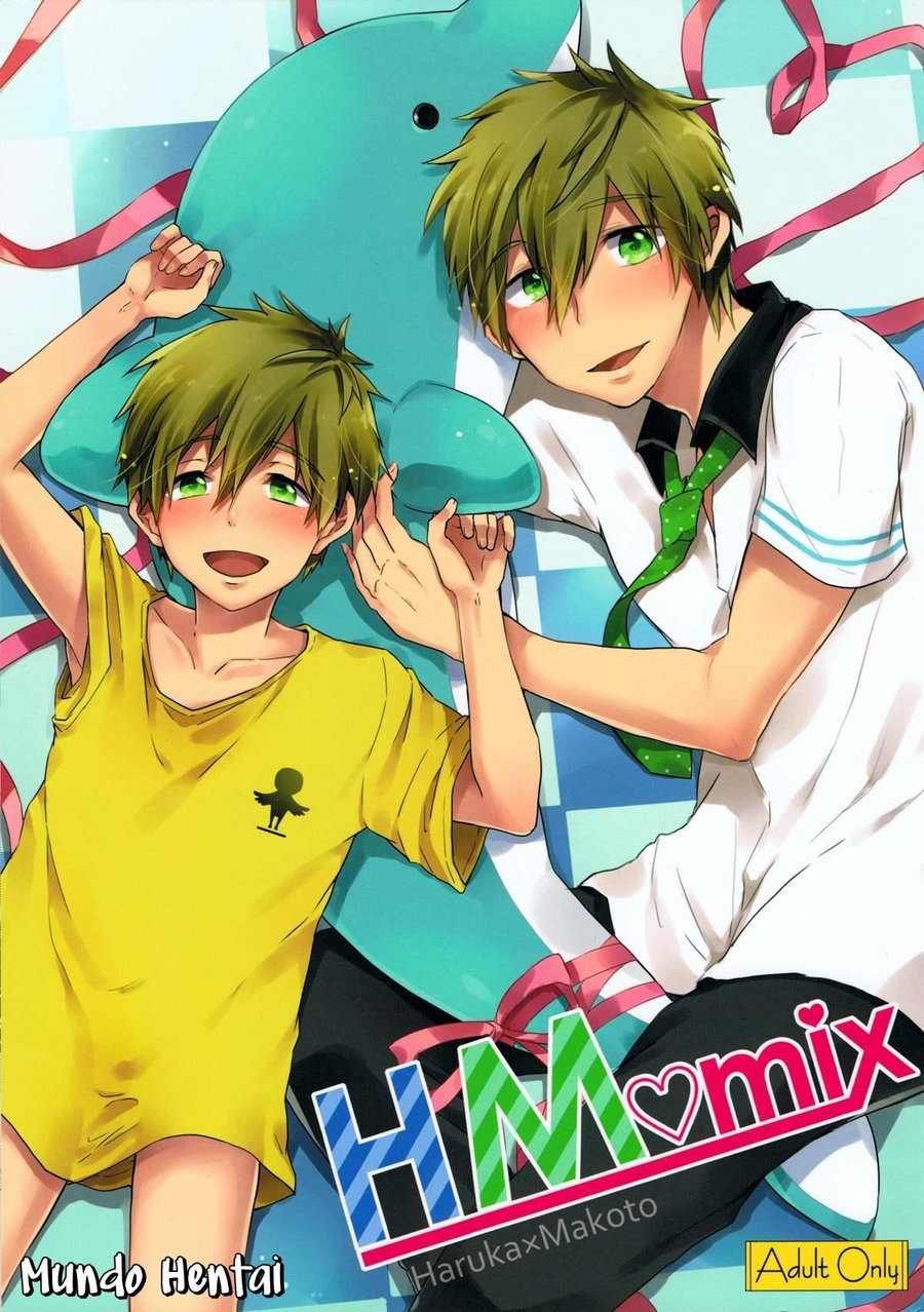 [American ☆ Rock (Kotarou)] HM♥mix – Free! dj [Portuguese] — 001