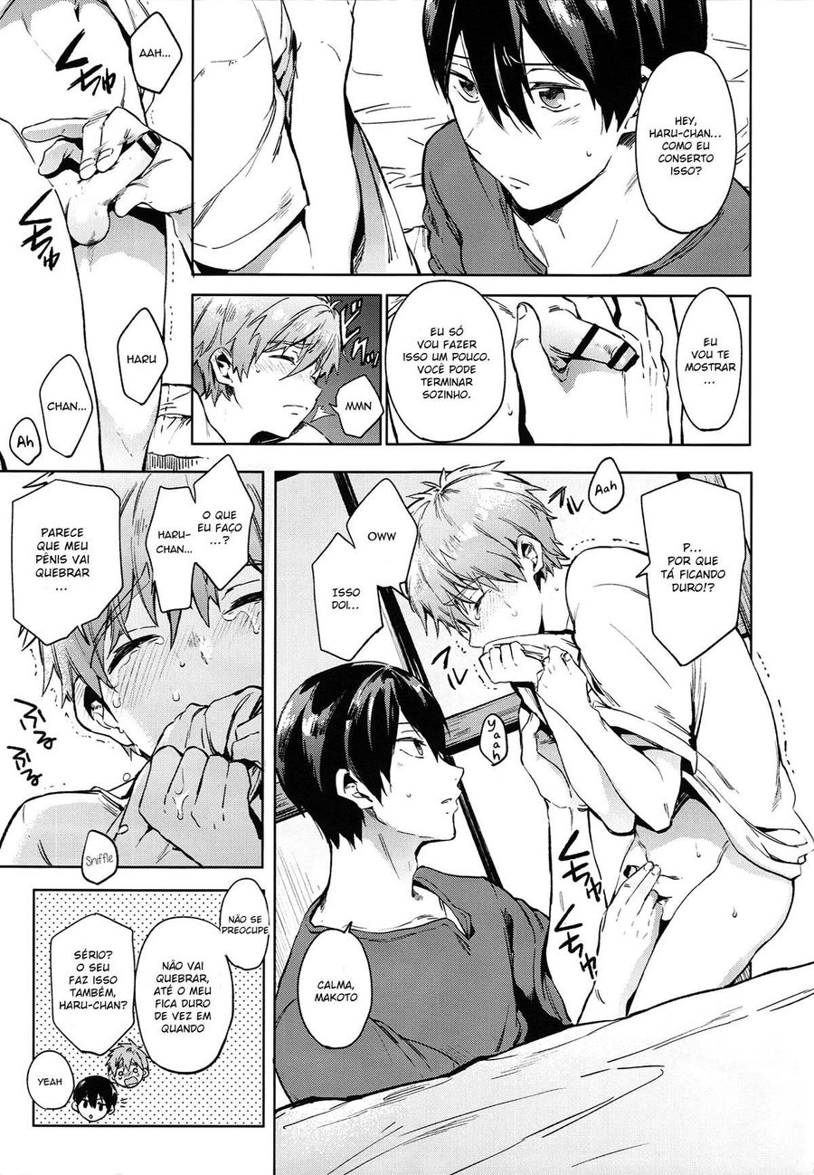 [American ☆ Rock (Kotarou)] HM♥mix – Free! dj [Portuguese] — 011