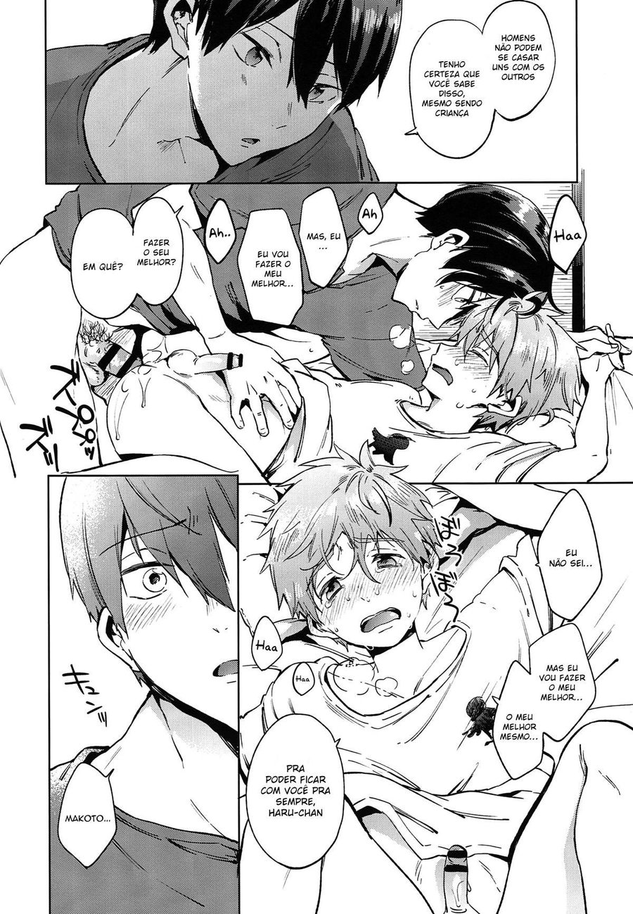 [American ☆ Rock (Kotarou)] HM♥mix – Free! dj [Portuguese] — 018