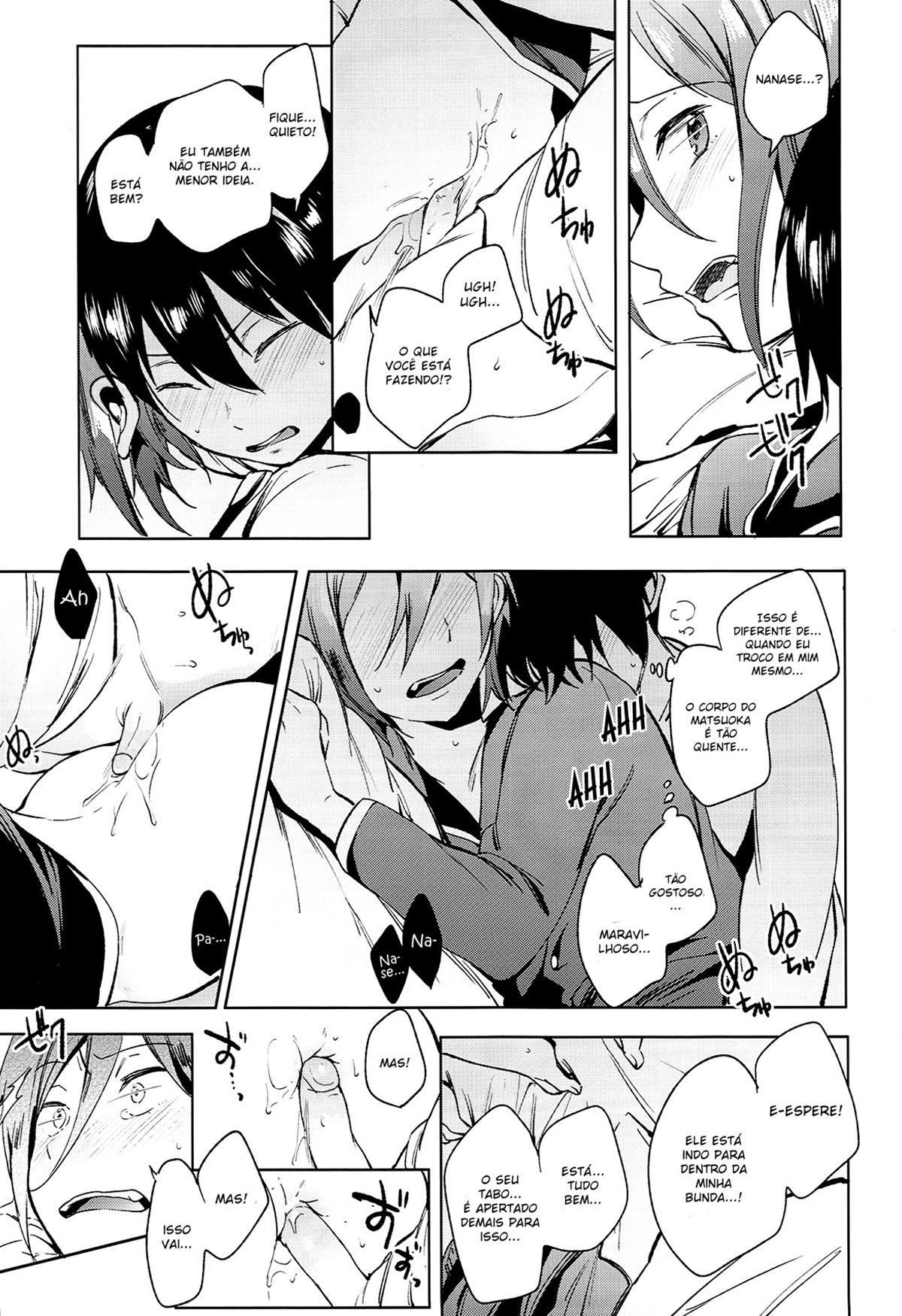 [American ☆ Rock (Kotarou)] Shii Shii Rin-chan – Free! dj [Portuguese] — 014