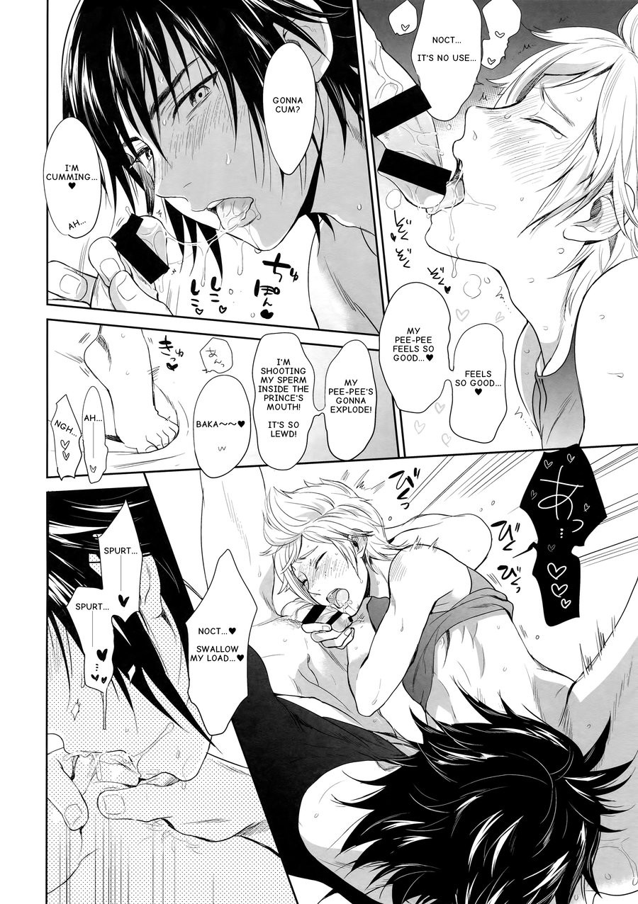 [inufuro] Resutarumu o Kinpatsu-kun ga Hitoriaruki Suruto Kou Naru – Final Fantasy XV dj [Eng] — 029