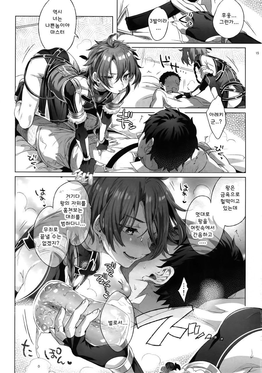 [Kuromisakaijou (Ikezaki Misa)] Fate/DT♂rder Hiraki – Fate/Grand Order dj [kr] — 014