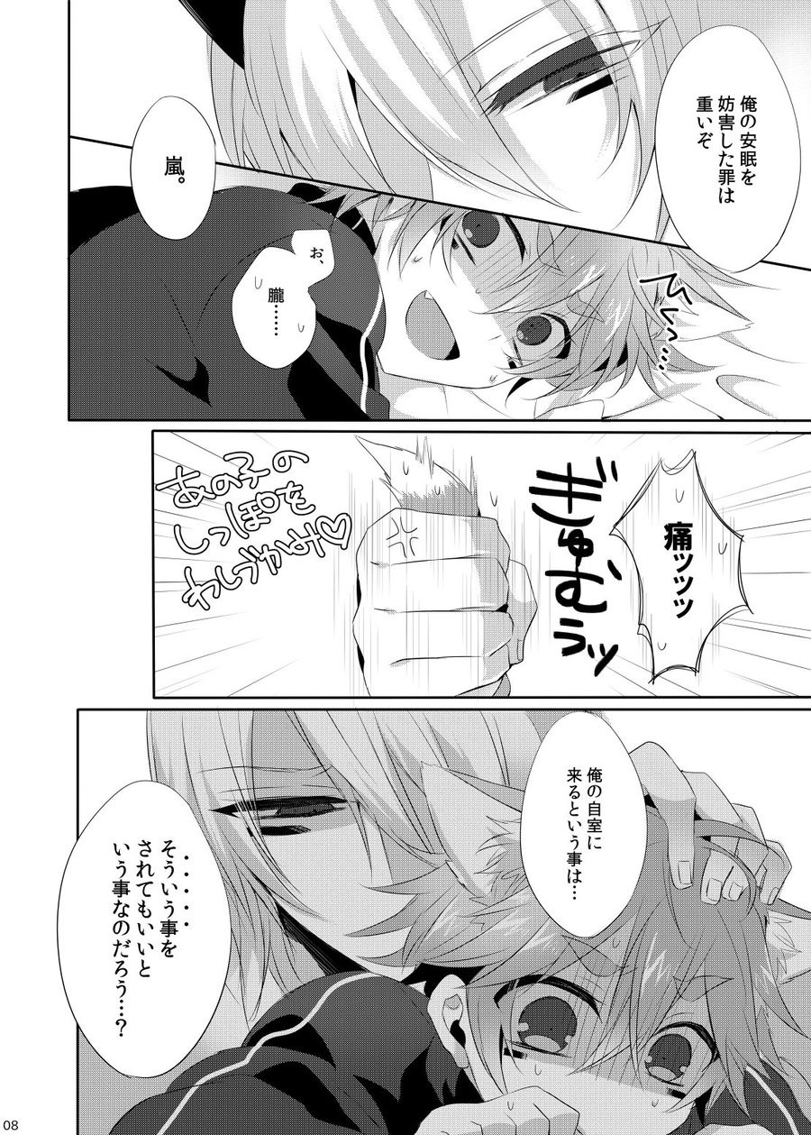 [Mitarashi Biyori (Kamemura)] Hypotensive Ninja – Show by Rock!! dj [JP] — 007