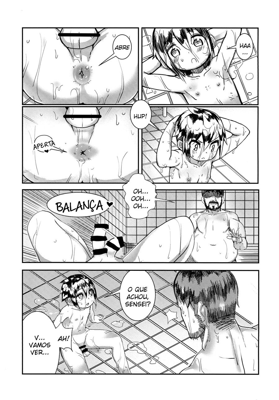 [Mangetsu Ujiya (Tekorun)] Shota☆Sen | Shota☆Teach [Portuguese] — 007