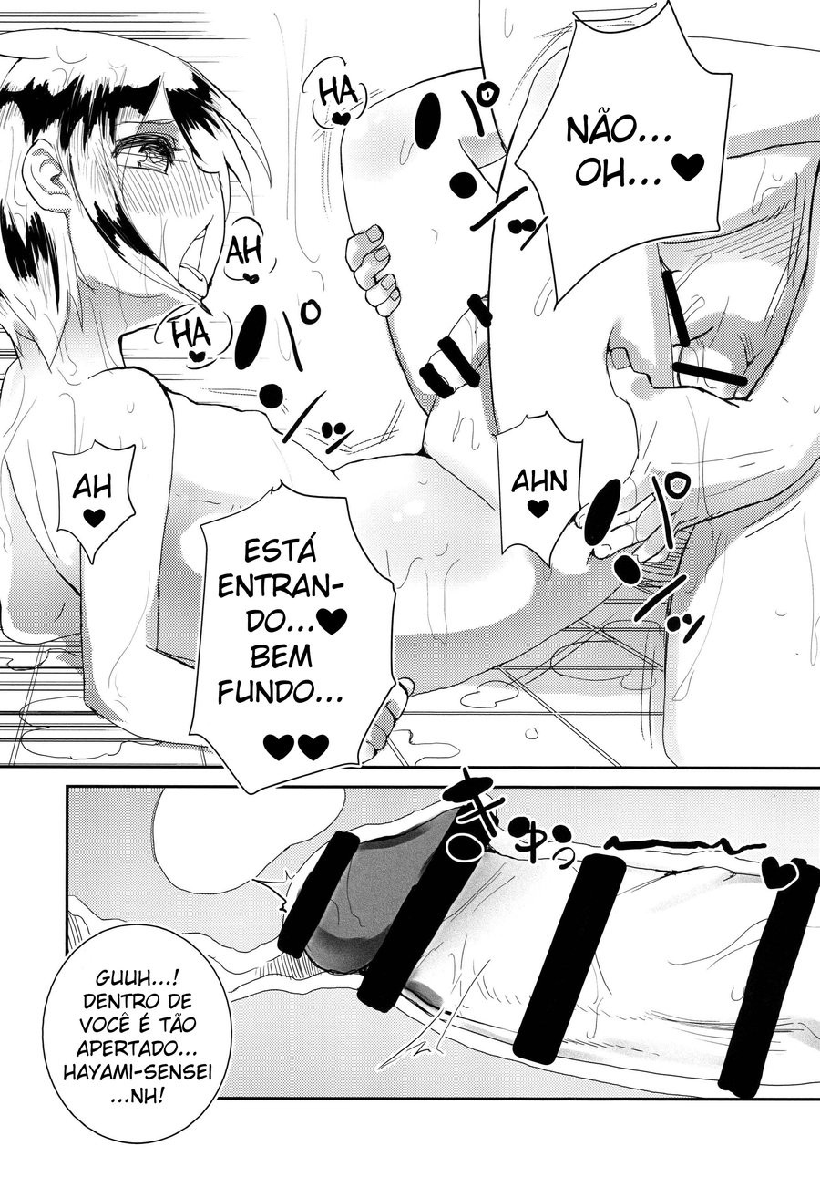 [Mangetsu Ujiya (Tekorun)] Shota☆Sen | Shota☆Teach [Portuguese] — 017