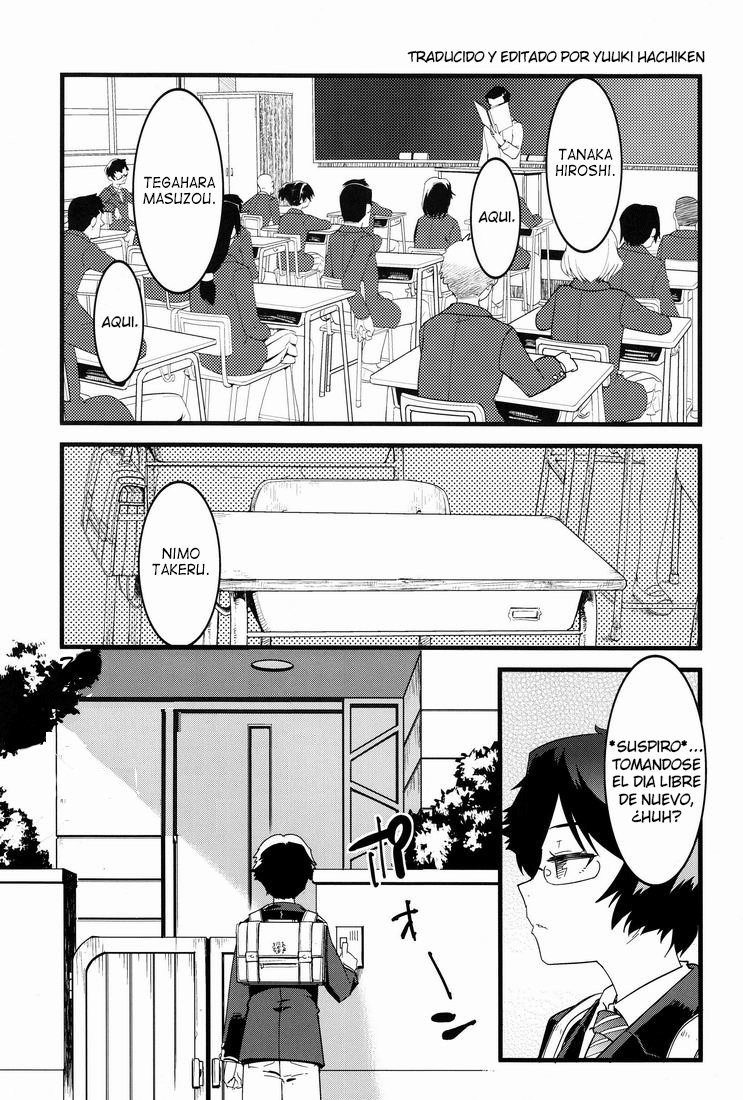 [Tamago No Kara] Masked Honors Student And Hikikomori [Esp] — 002
