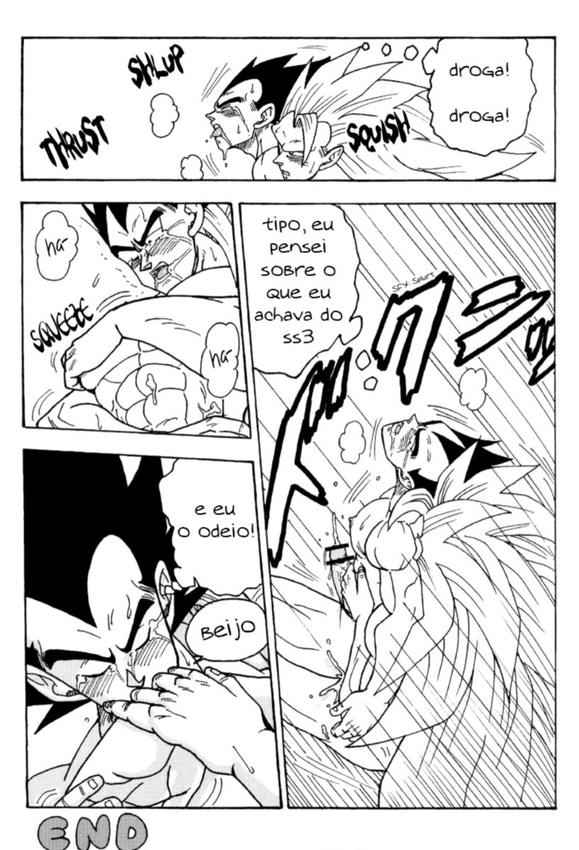[Hime Wanko (Azusa)] San!!! | Three!!! – Dragon Ball Z dj [Portuguese] — 022