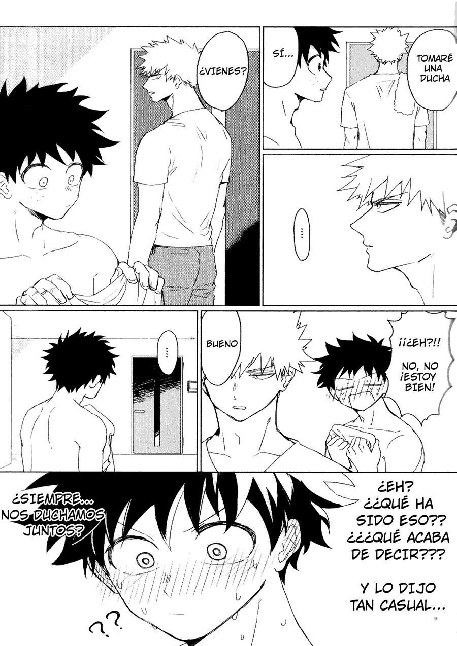 [Mameya (MIMI)] Senjou no Rhapsody – Boku no Hero Academia dj [Esp] — 010