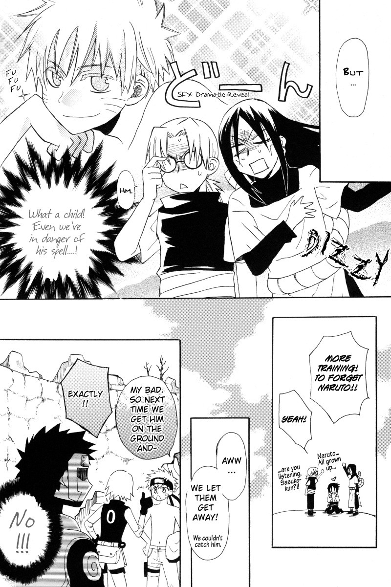 [SAKAORI Kaito] Naruto dj – Suki no Hantai wa Kisu [Eng] — 021