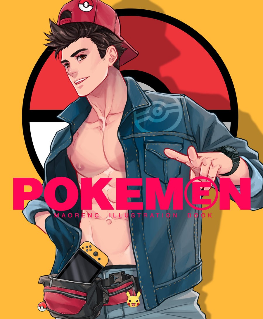[Maorenc] POKEMEN Artbook — 001