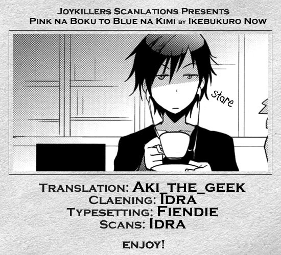[Ikebukuro Now (Norikuro)] Durarara!! dj – Pink na Boku to Blue na Kimi [Eng] — 001
