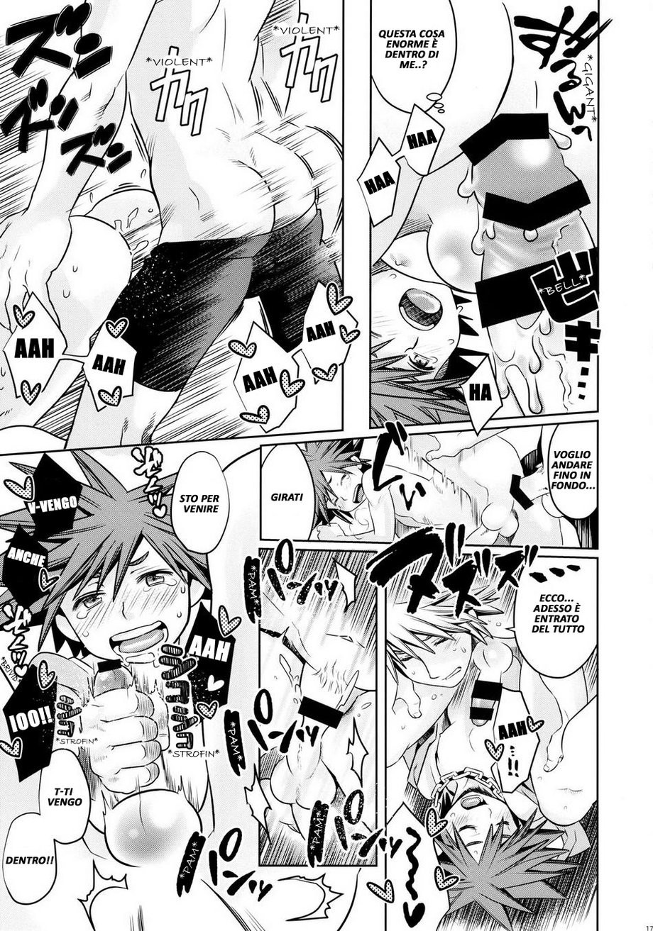 [Karasuma Pink] Kingdom Hearts dj – Dove guardi (Doko miten no) [It] — 016