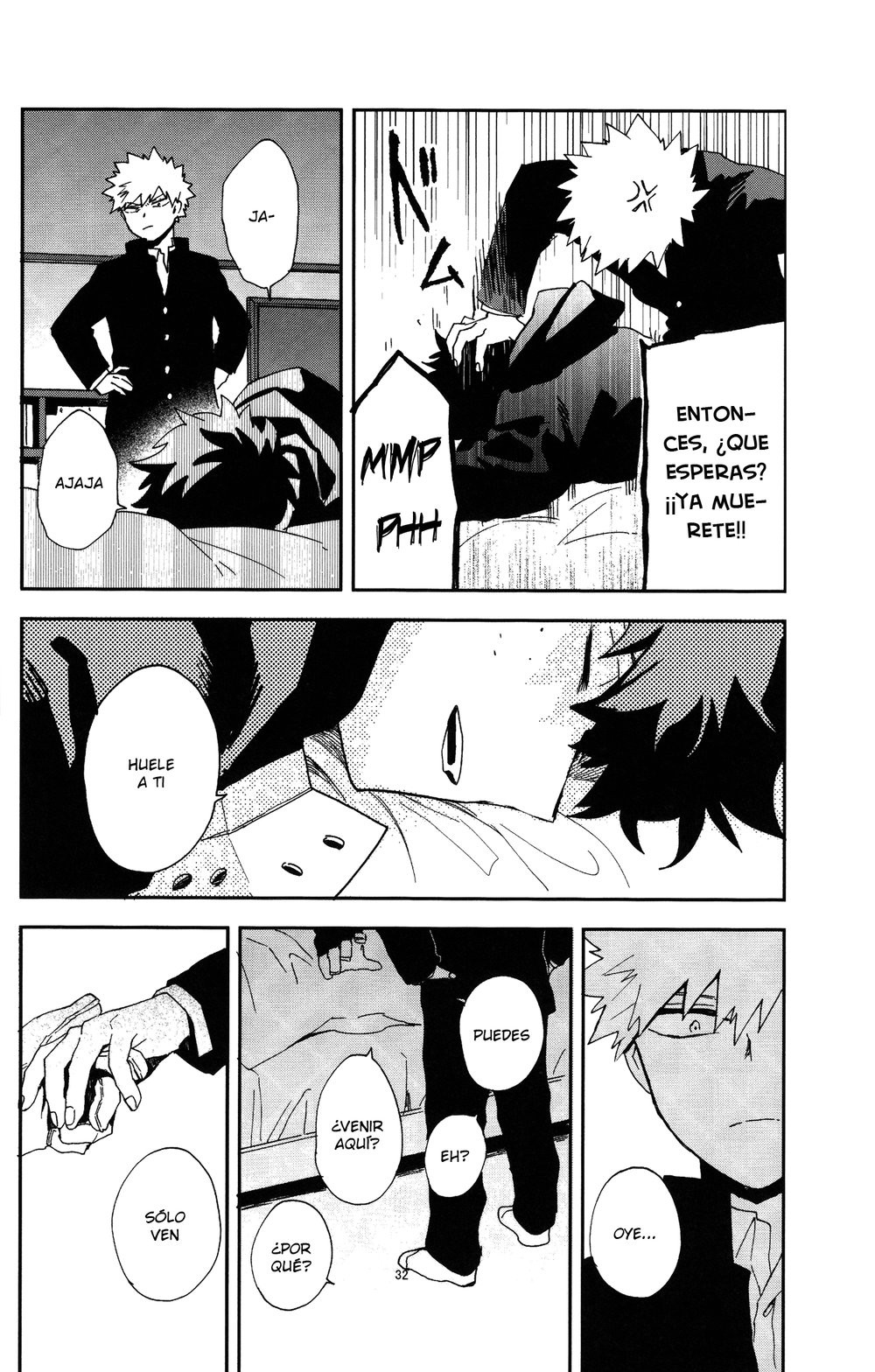 [Okujou Kantorera (Abaraya)] Non existent – Boku no Hero Academia dj [ESP] — 034