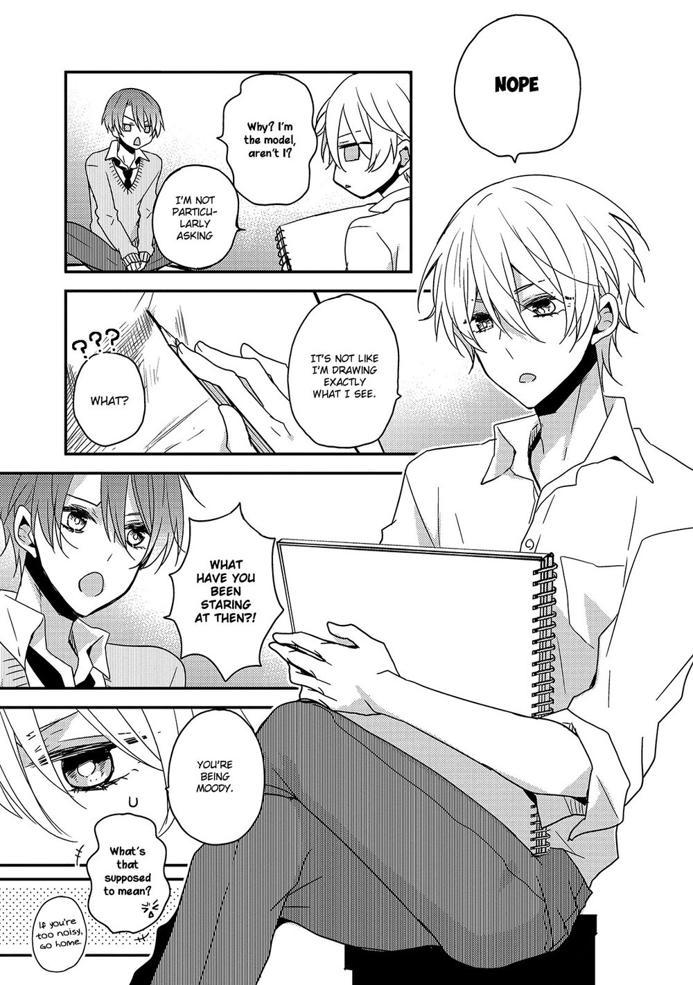 [TOMOE Kiko] Fushidara na Kimi no Koe (update c.5+6) [Eng] — 128
