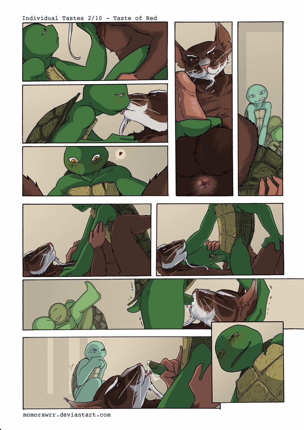 [Momorawrr] Individual Tastes – TMNT dj [ENG] — 002