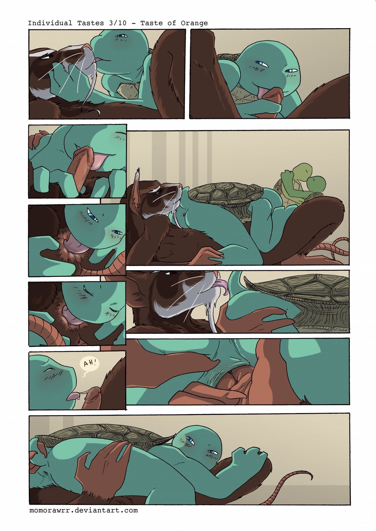 [Momorawrr] Individual Tastes – TMNT dj [ENG] — 003