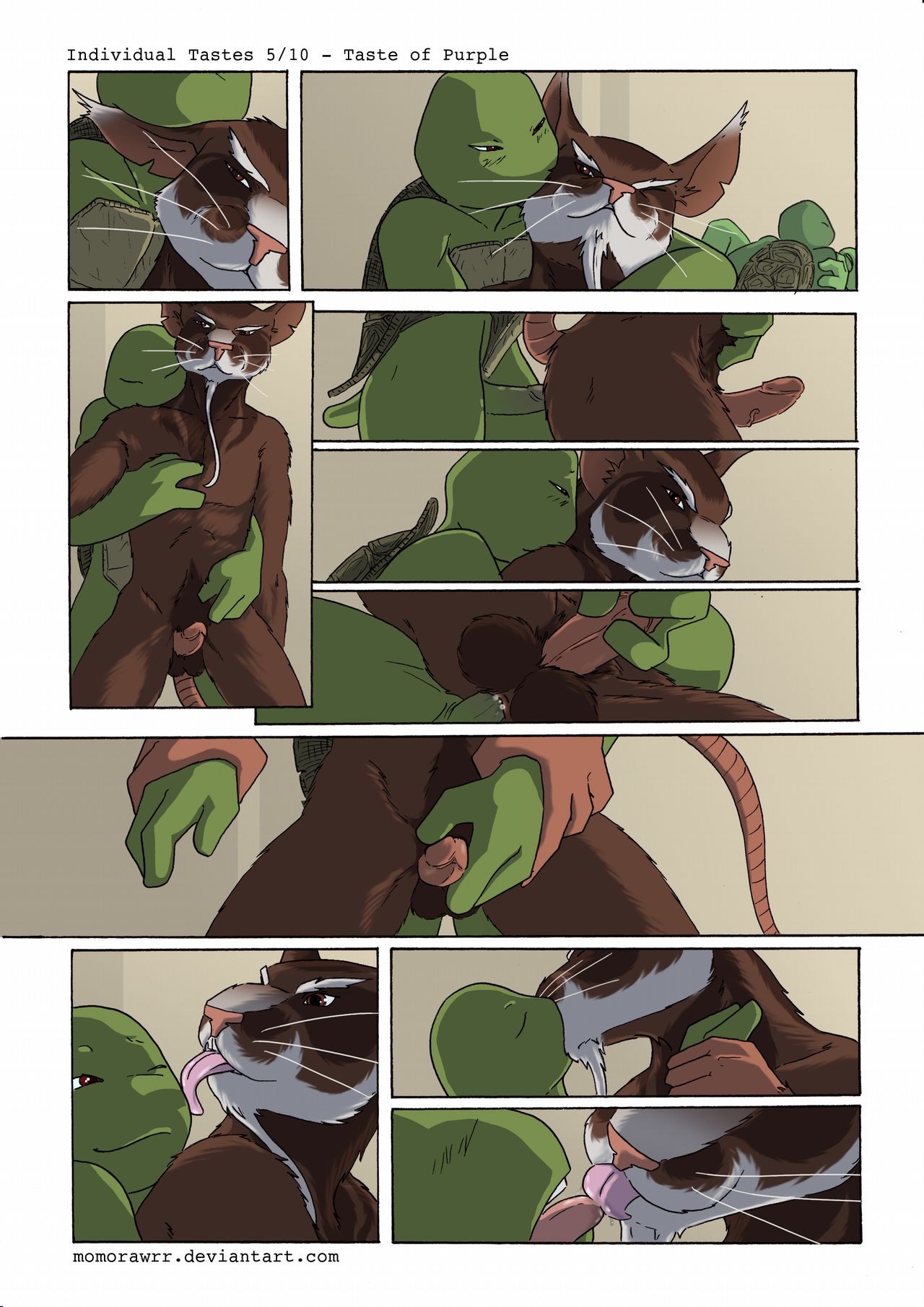 [Momorawrr] Individual Tastes – TMNT dj [ENG] — 005