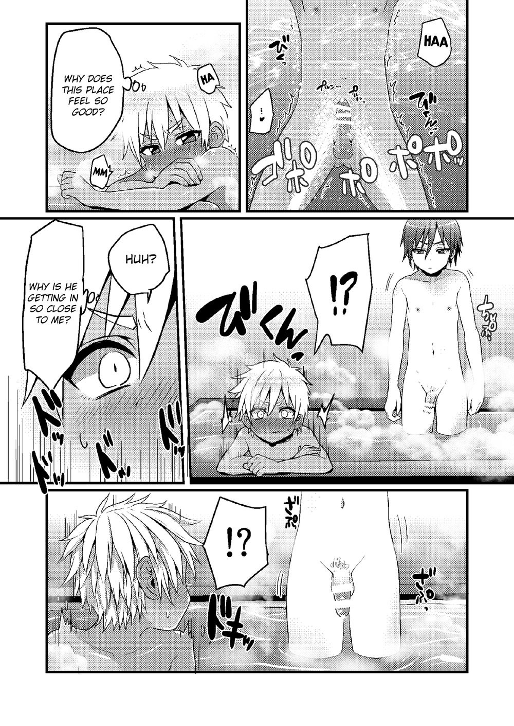 [Koneko Gumi (Poron)] Sentou de Hitori Asobi o Suru Otokonoko no Ohanashi [Eng] — 005
