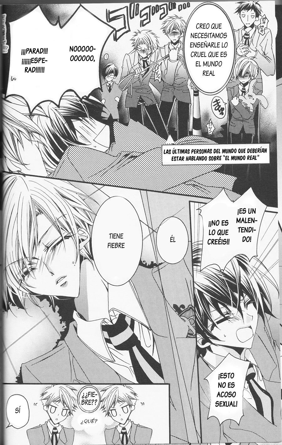 [Fuukatei] Roman koi shiyo! Roman ★ koishiyo – Ouran High School Host Club dj [Español] — 012