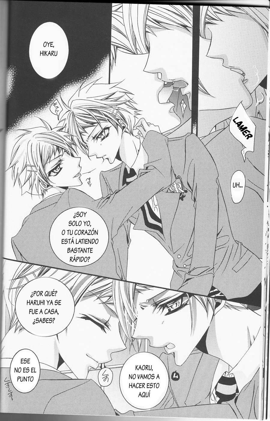 [Fuukatei] Roman koi shiyo! Roman ★ koishiyo – Ouran High School Host Club dj [Español] — 018