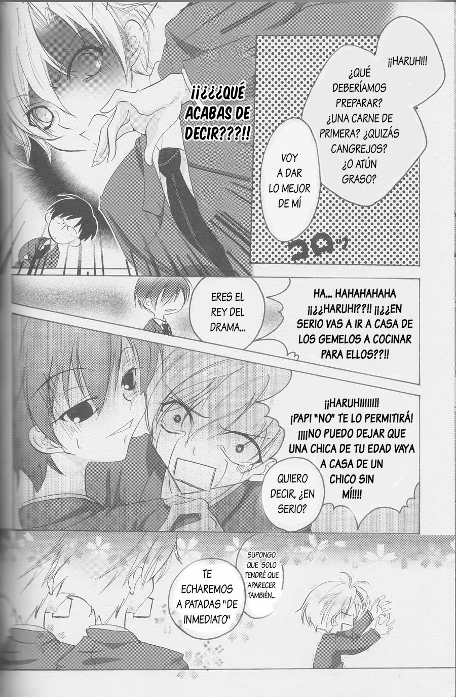 [Fuukatei] Roman koi shiyo! Roman ★ koishiyo – Ouran High School Host Club dj [Español] — 024