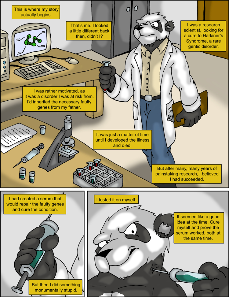 [Cyberklaw] Furry Guardians Beginning Of The Brute [English] — 002