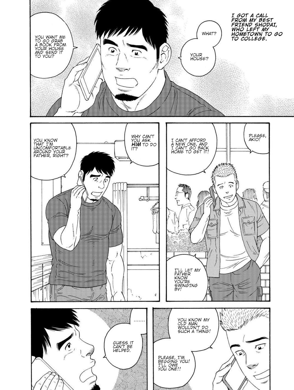 [Tagame Gengoroh] My Best Friend’s Dad Made Me a Bitch [Eng] — 002