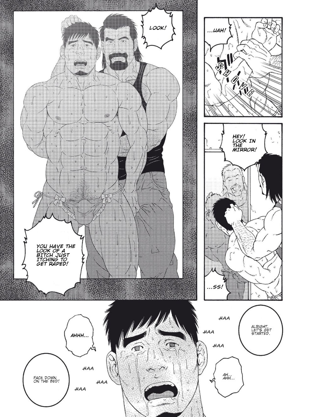 [Tagame Gengoroh] My Best Friend’s Dad Made Me a Bitch [Eng] — 056