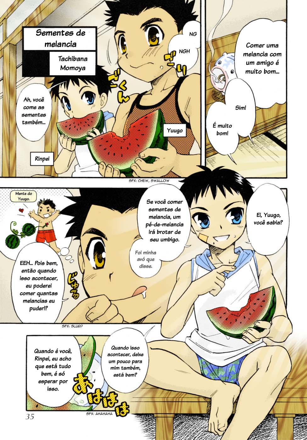 [Tachibana Momoya] Watermelon Seeds [Portuguese] — 001