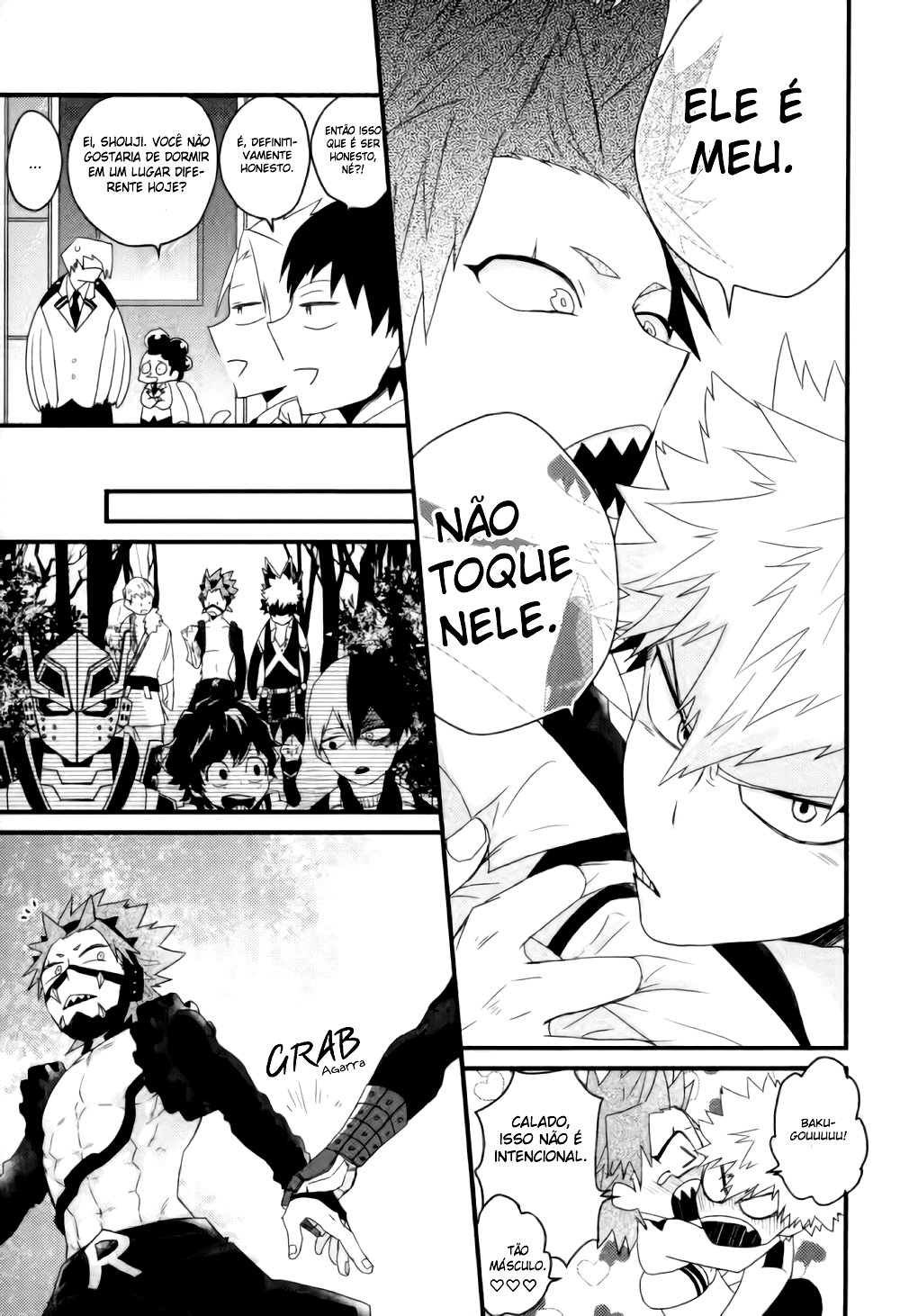 [Ore JON/ Manjiro]Daisuki Nante Kyou Shika Iwa nee! – Boku no Hero Academia dj [PT] — 010