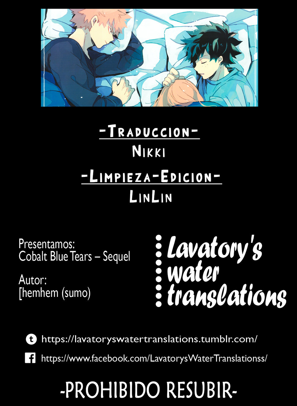 [hemhem (sumo)] Cobalt Blue Tears – Sequel – Boku no Hero Academia dj [ESP] — 001